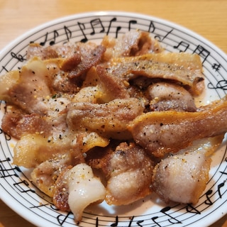 豚バラのカリカリ焼き